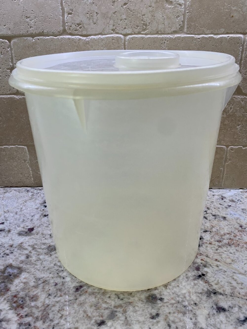 Vintage Tupperware Millionaire Line Lid Tupper Seal condition #254 W/ Lid